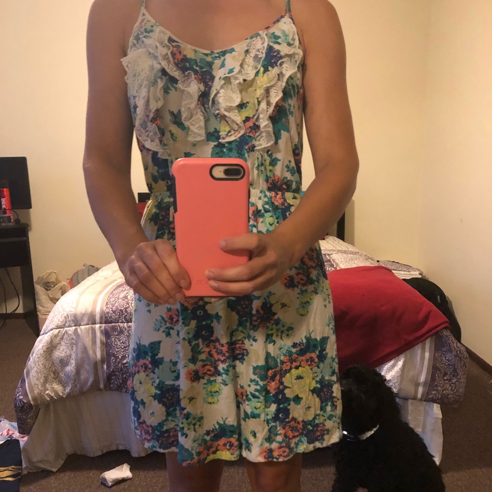 Ruffled sun dress